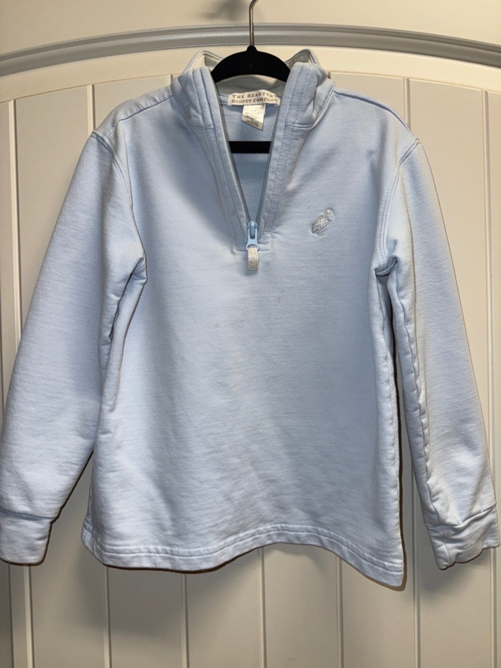 TBBC Kids Light Blue Quarter-Zip Pullover Sweatshirt